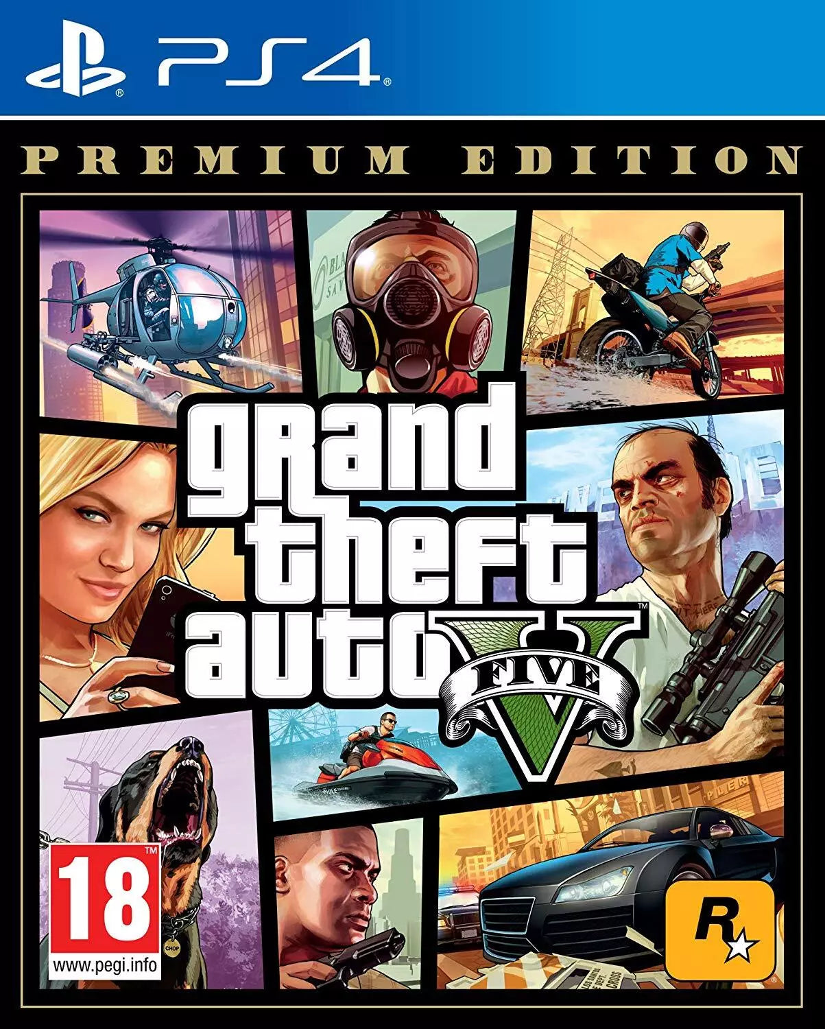 Grand Theft Auto 5 - Premium Edition - DE (PS4)