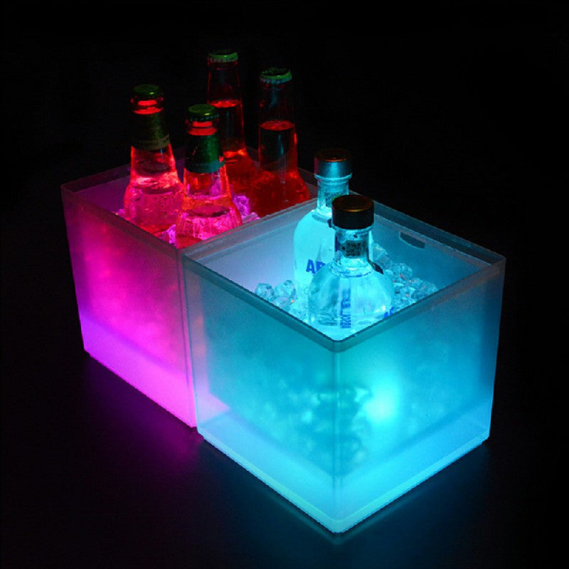 3.5L LED Colour Changing Ice Bucket Champagne Wine Drinks Cooler