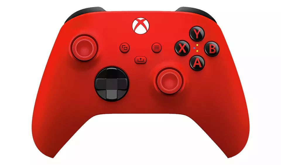 Microsoft Official Xbox One S - Wireless Controller - Pulse Red (Xbox One/PC)