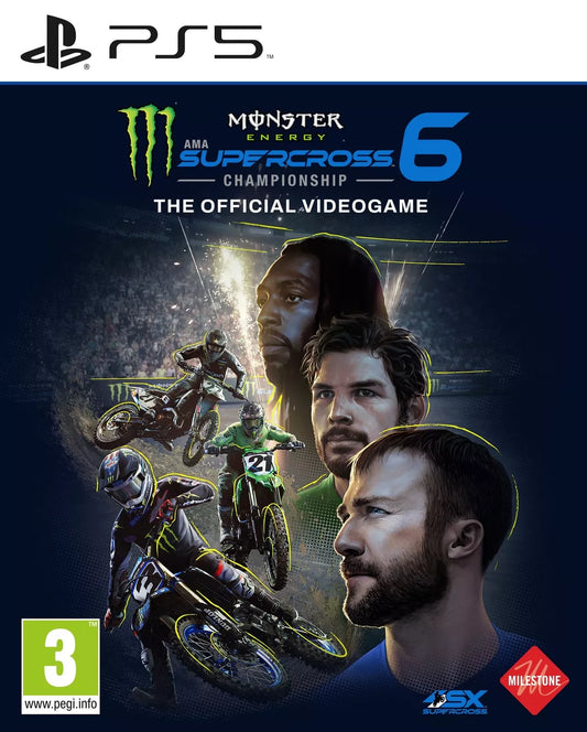 Monster Energy: Supercross 6 - The Official Videogame (PS5)