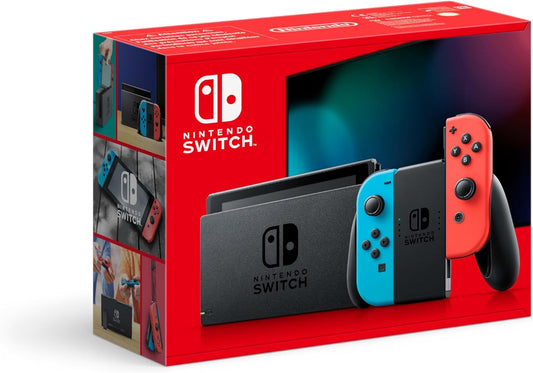 Nintendo Switch Console - Neon Red/Neon Blue (UK) (Switch)