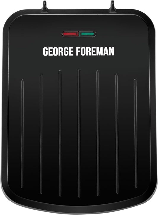 George Foreman 760W Small Electric Fit Grill Black