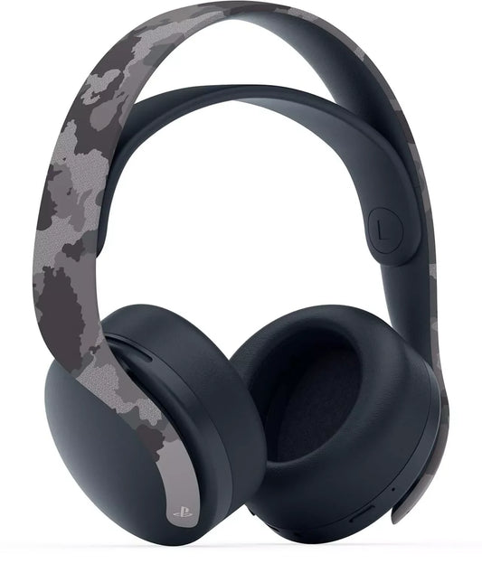 Sony Official PlayStation 5 - Pulse 3D Wireless Headset - Grey Camouflage (PSVR/PS4/PS5/PC)