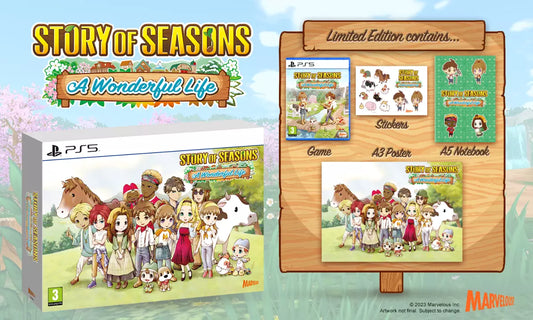 Story Of Seasons: A Wonderful Life - Limited Edition - EN/FR/ES (PS5)