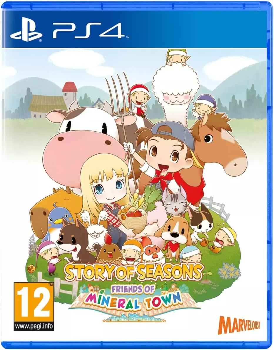 Story Of Seasons: Friends Of Mineral Town Game - EN/FR/DE (PS4)