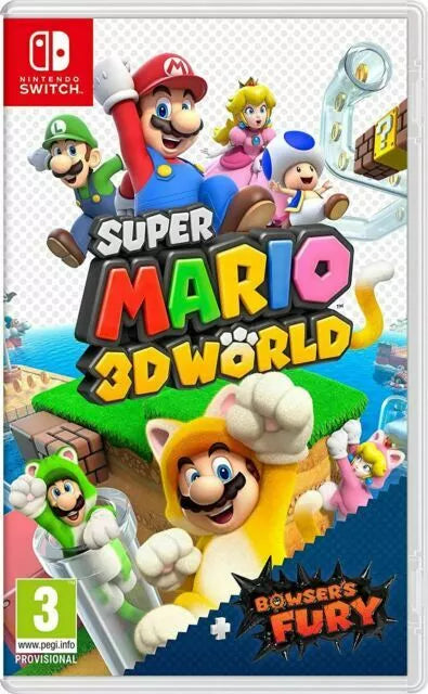 Super Mario: 3D World + Bowser's Fury - EN/SV/DK/FI (Switch)