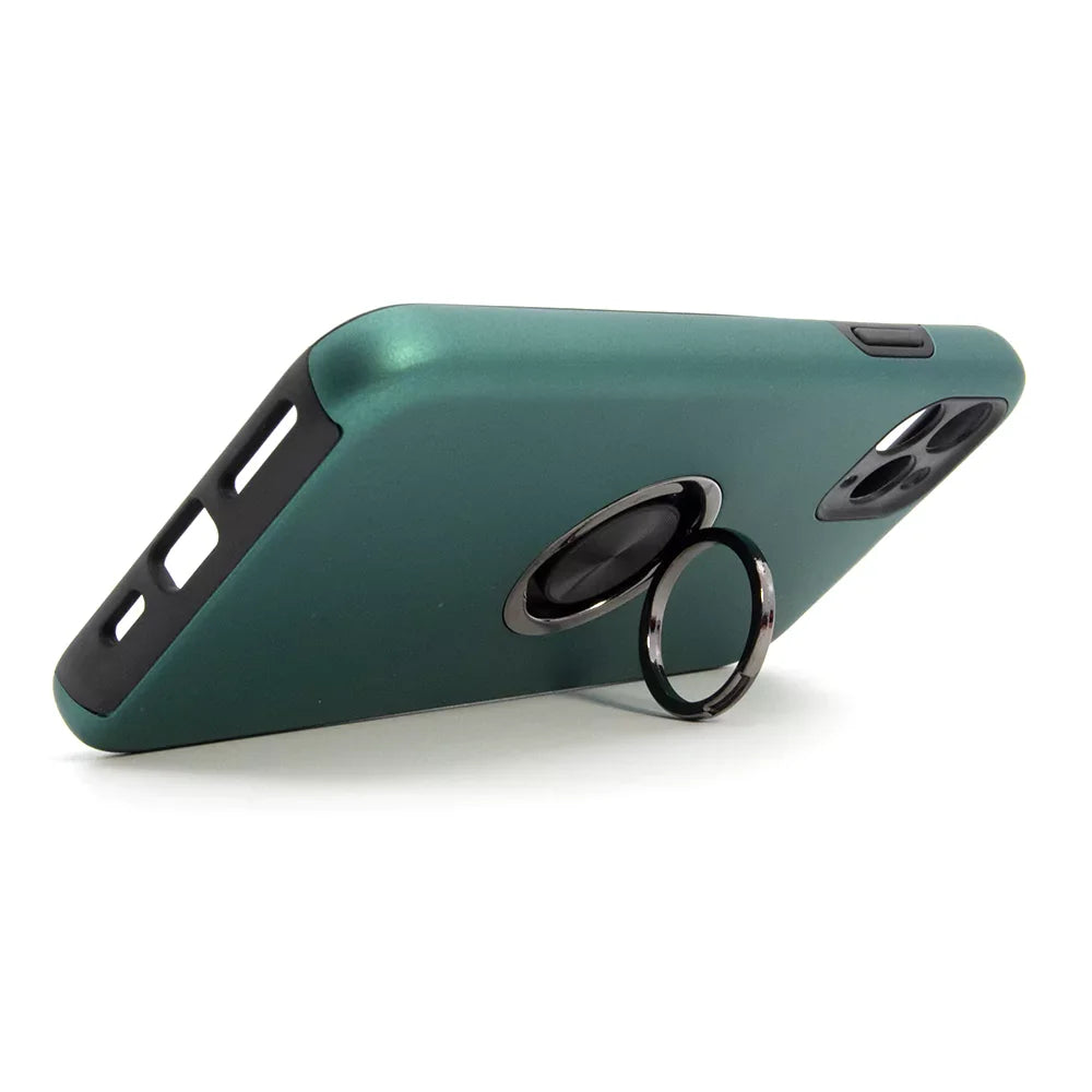 iPhone 11 Pro Metal Finger Ring Holder Back Cover