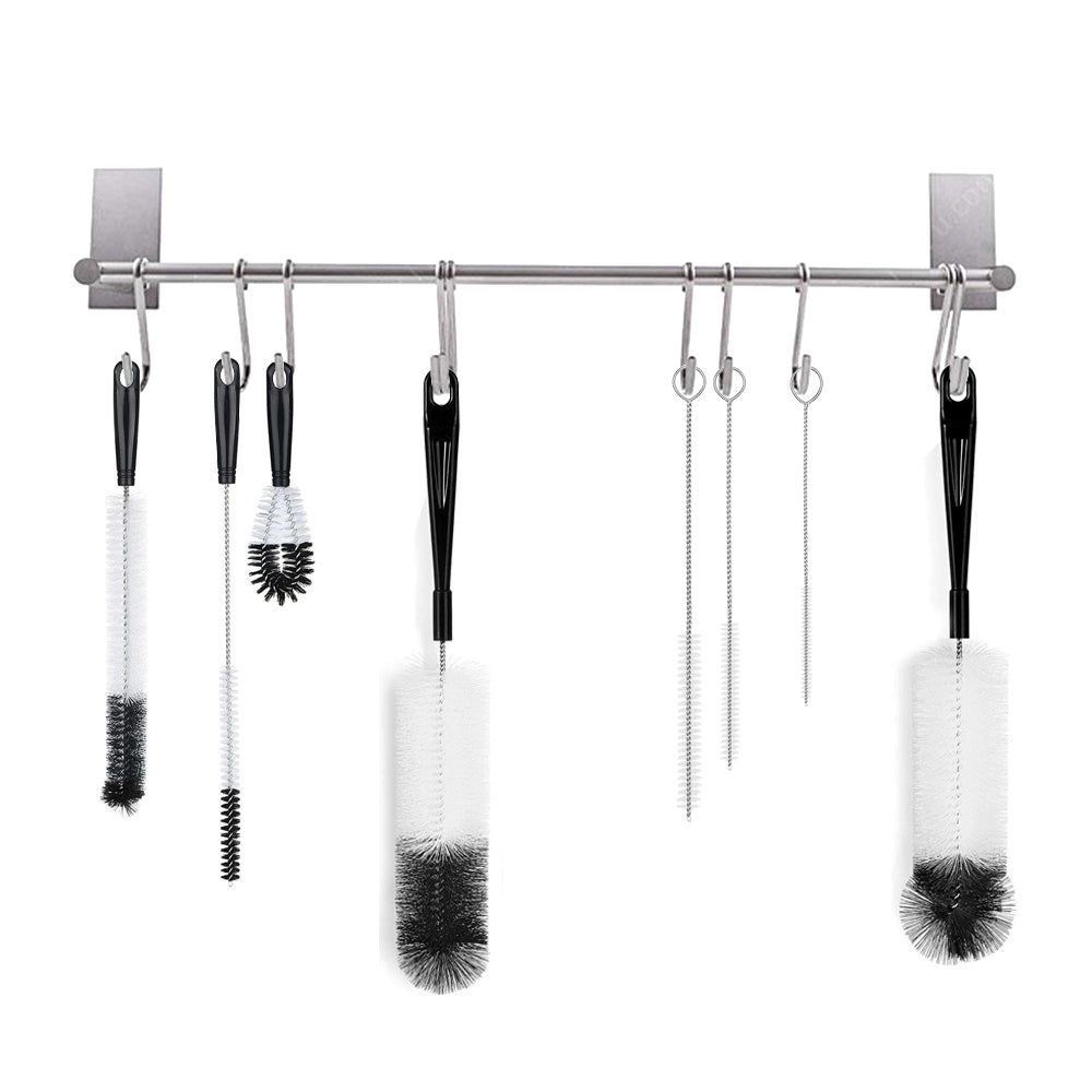 8 Pack Bottle Cleaning Brush Set Long Handle Bottle Cleaner with Kettle Lid