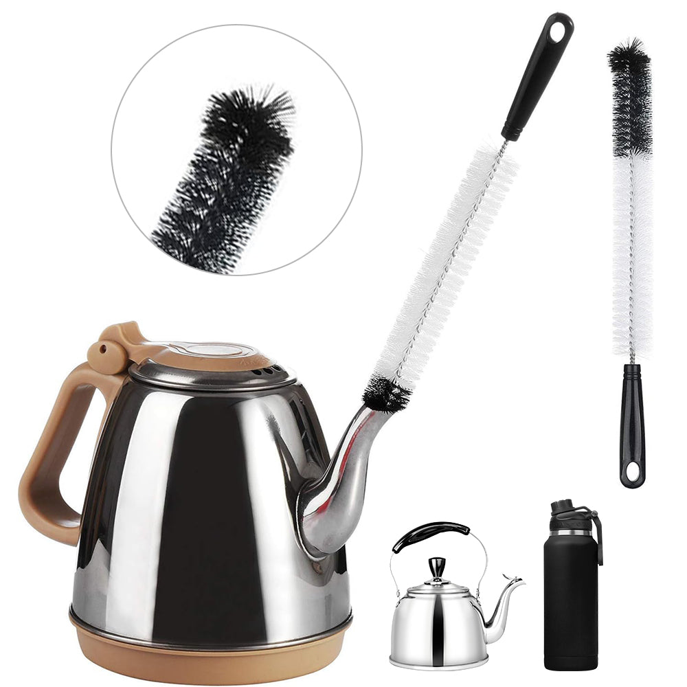 8 Pack Bottle Cleaning Brush Set Long Handle Bottle Cleaner with Kettle Lid