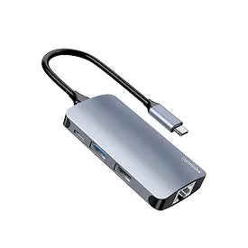 YESIDO USB Docking Station Type C Hub Adapter Multiport Dock Station Usb3.0 Char