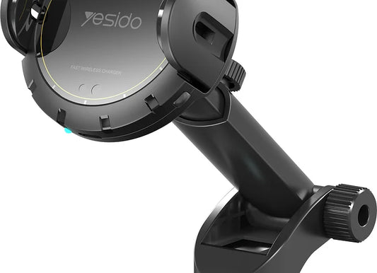 Yesido C77 10W Nanosorption Qi Wireless Car Charger For Smartphones Infrared