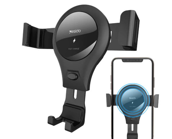 Angle Rotating Cell Phone Car Mount Charging Air Vent Phone Holder Car Charger W