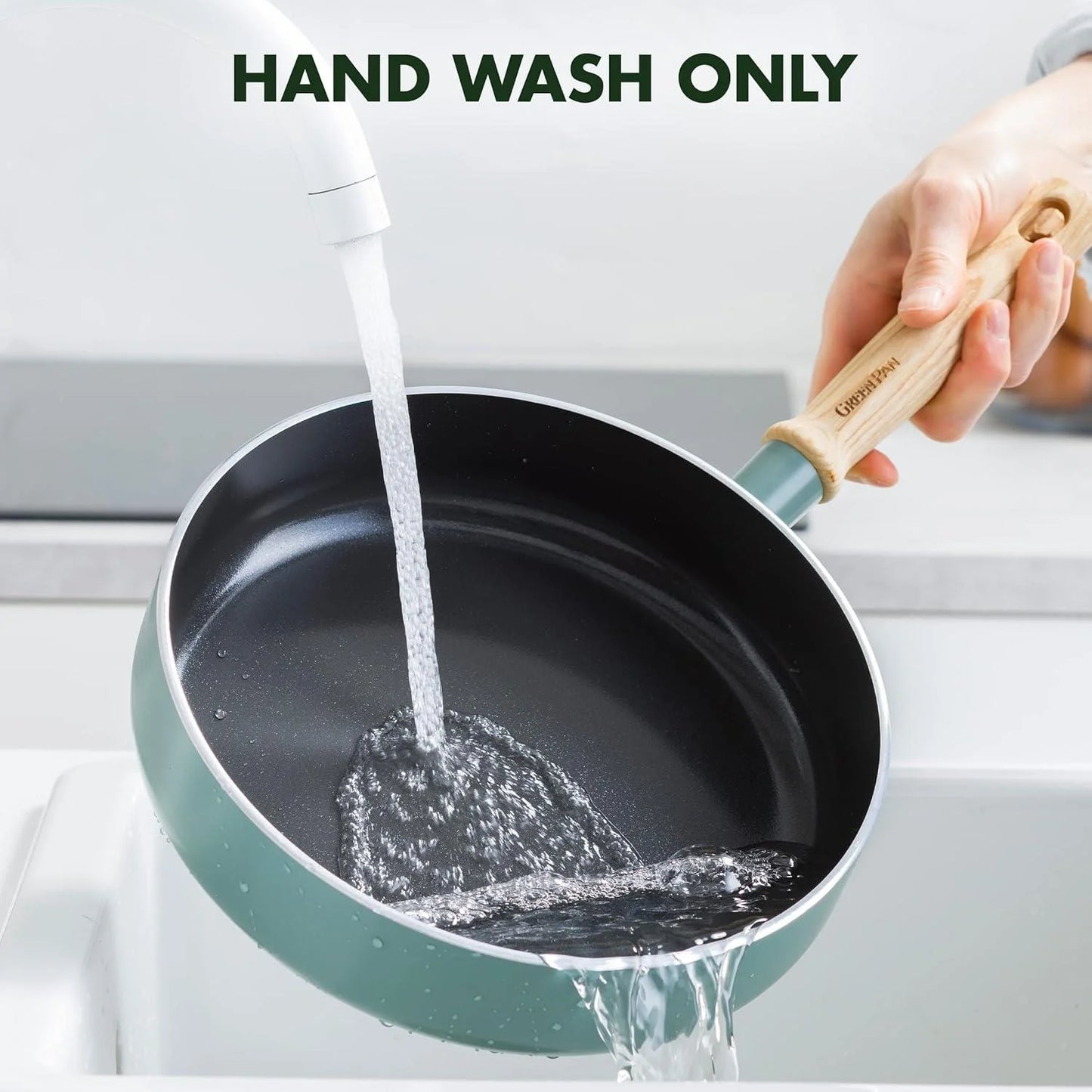 GreenPan Mayflower Healthy Ceramic Non-Stick 9-Piece Cookware Pots and Pans Set