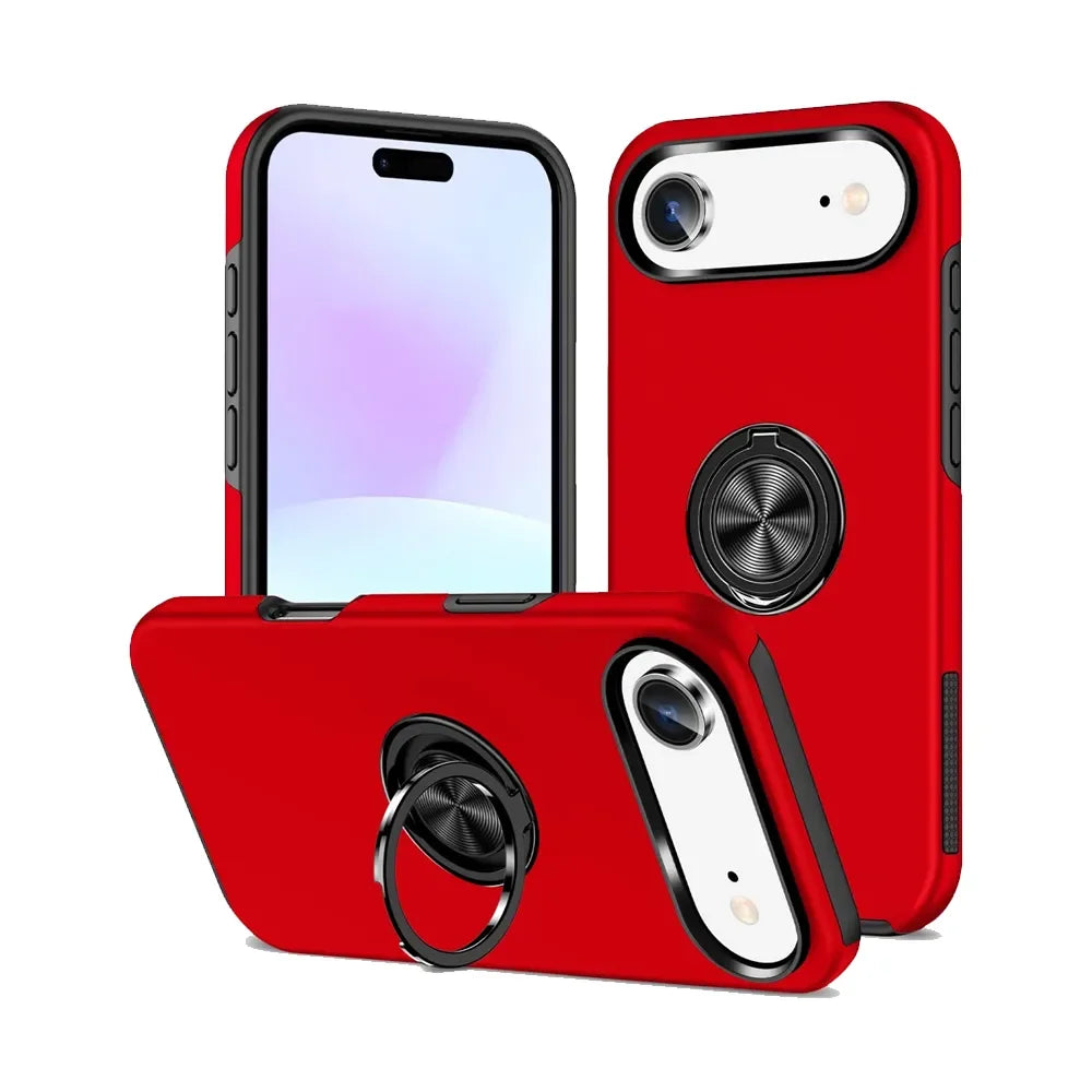 iPhone 17 Air Ring Holder Case – Slim Shockproof Grip Cover
