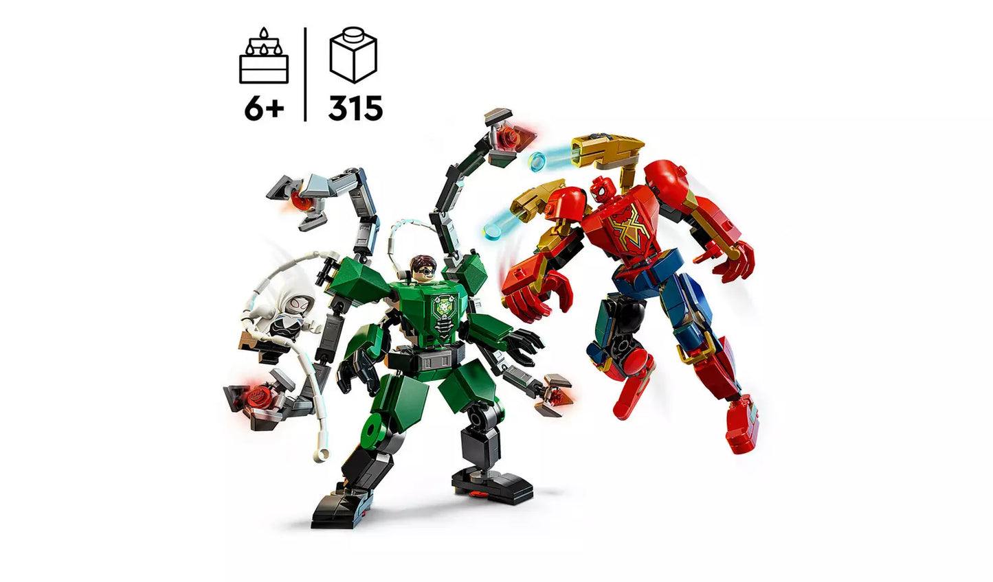LEGO Marvel Mech Battle: Spider-Man vs. Doc Ock Set 76338