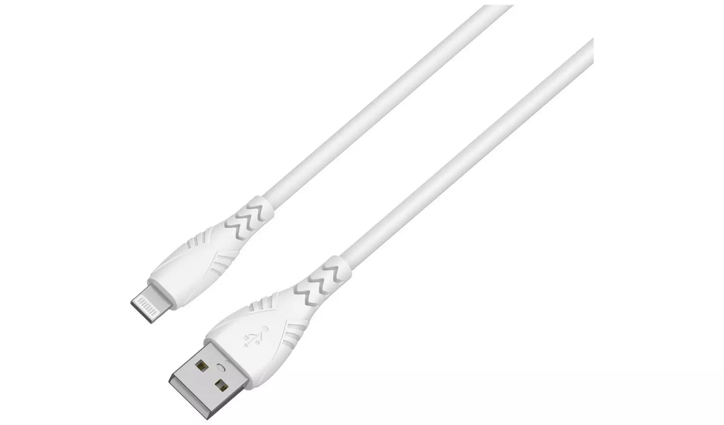 1m Lightning Cable - White