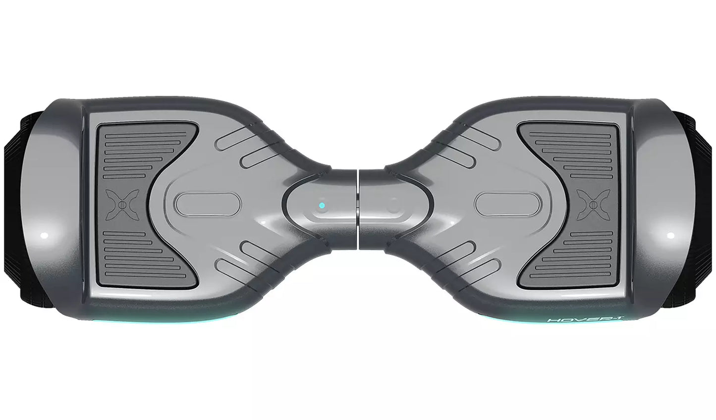 Hover-1 Rival Electric Hoverboard with LED Wheels - Gunmetal