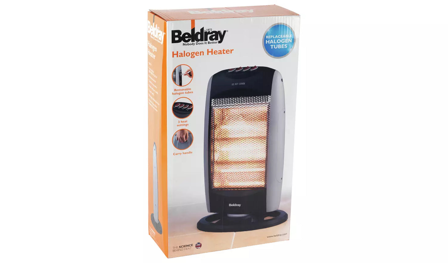 Beldray 1.2kW Halogen Heater