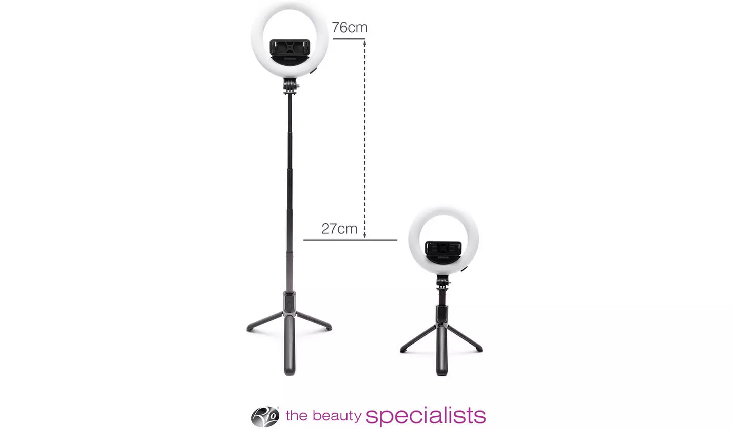 Rio Vlogging Tripod Ring Light