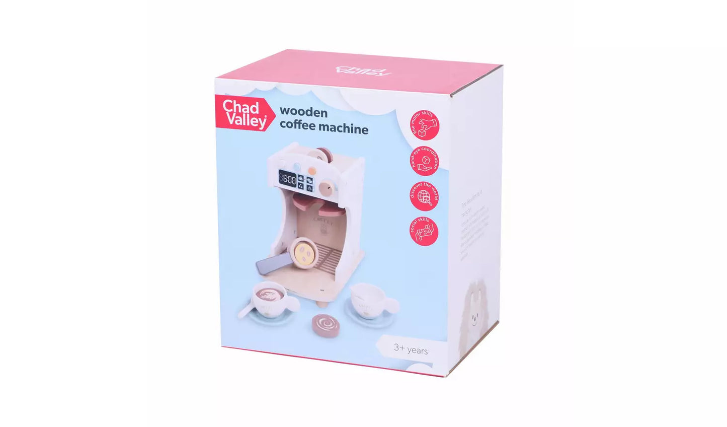 Chad Valley Wooden Coffee Barista Machine