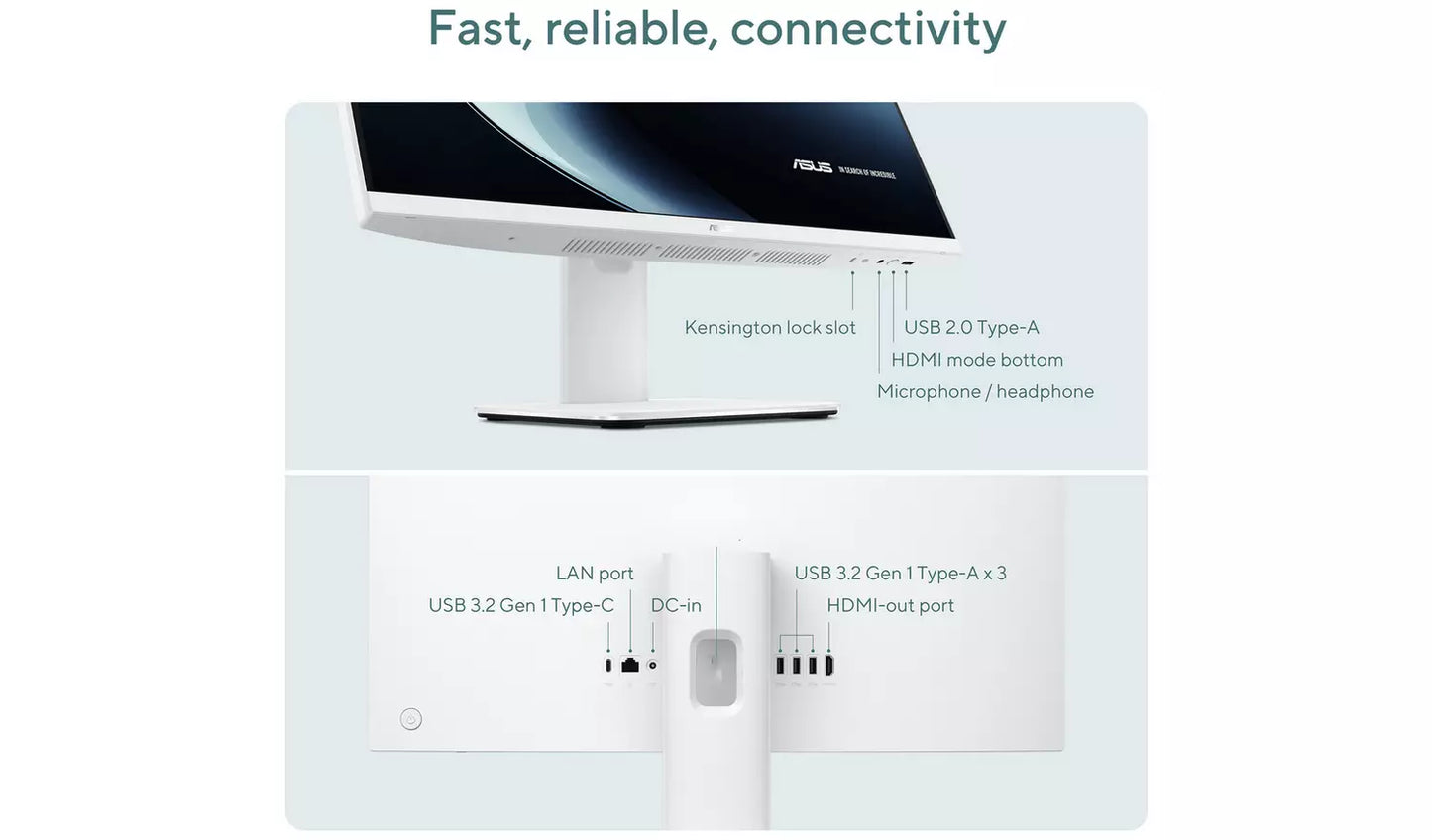 ASUS V440VAK 24in i5 8GB 512GB All-in-One PC