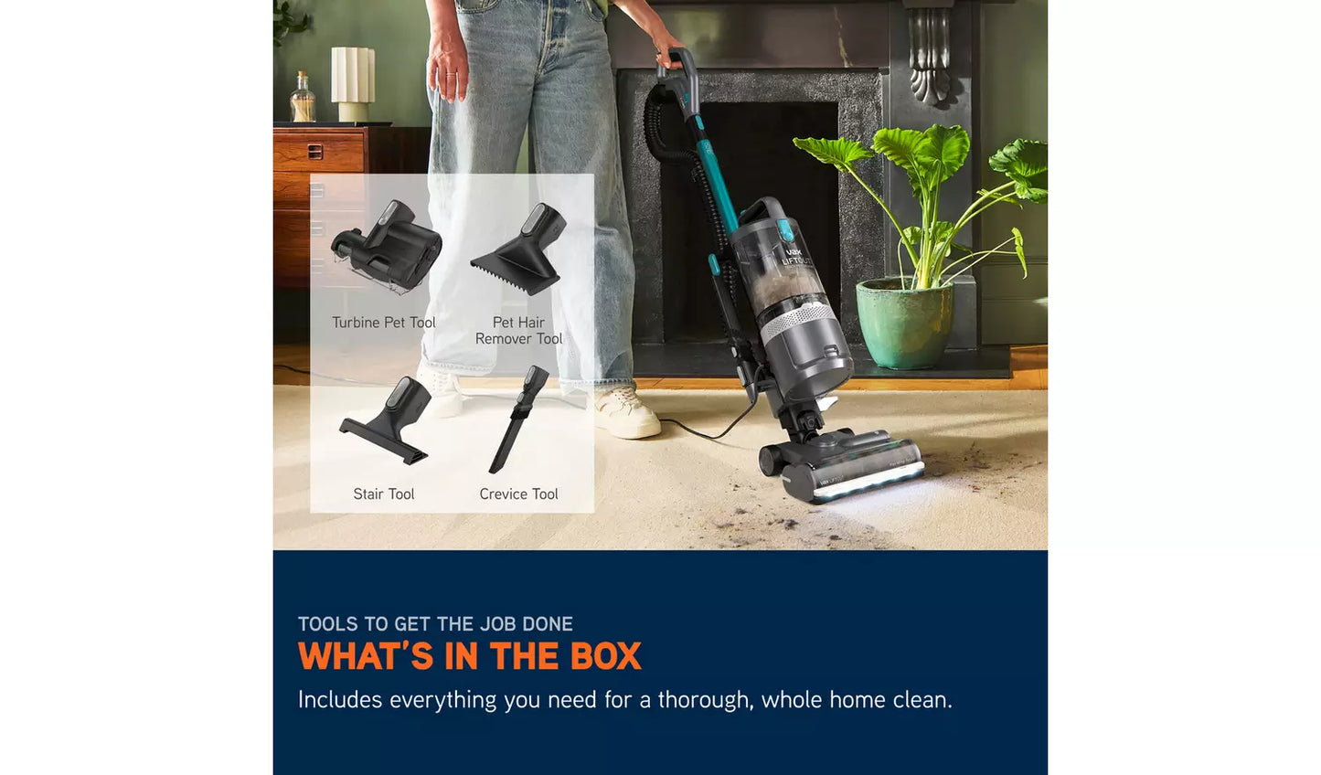 Vax LiftOut Reach Pet-Design Corded Upright Vacuum Cleaner