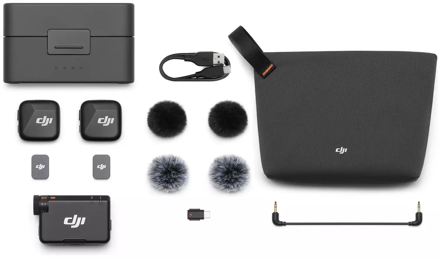 DJI Mic Mini wireless Microphone 2TX + 1RX + Charging Case