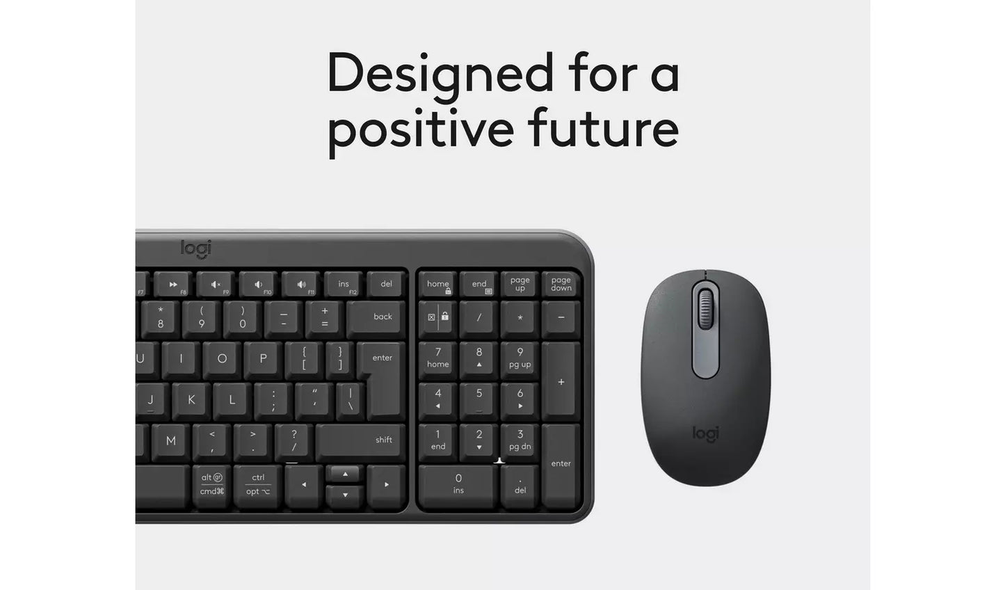 Logitech MK250 Bluetooth Wireless Mouse and Keyboard