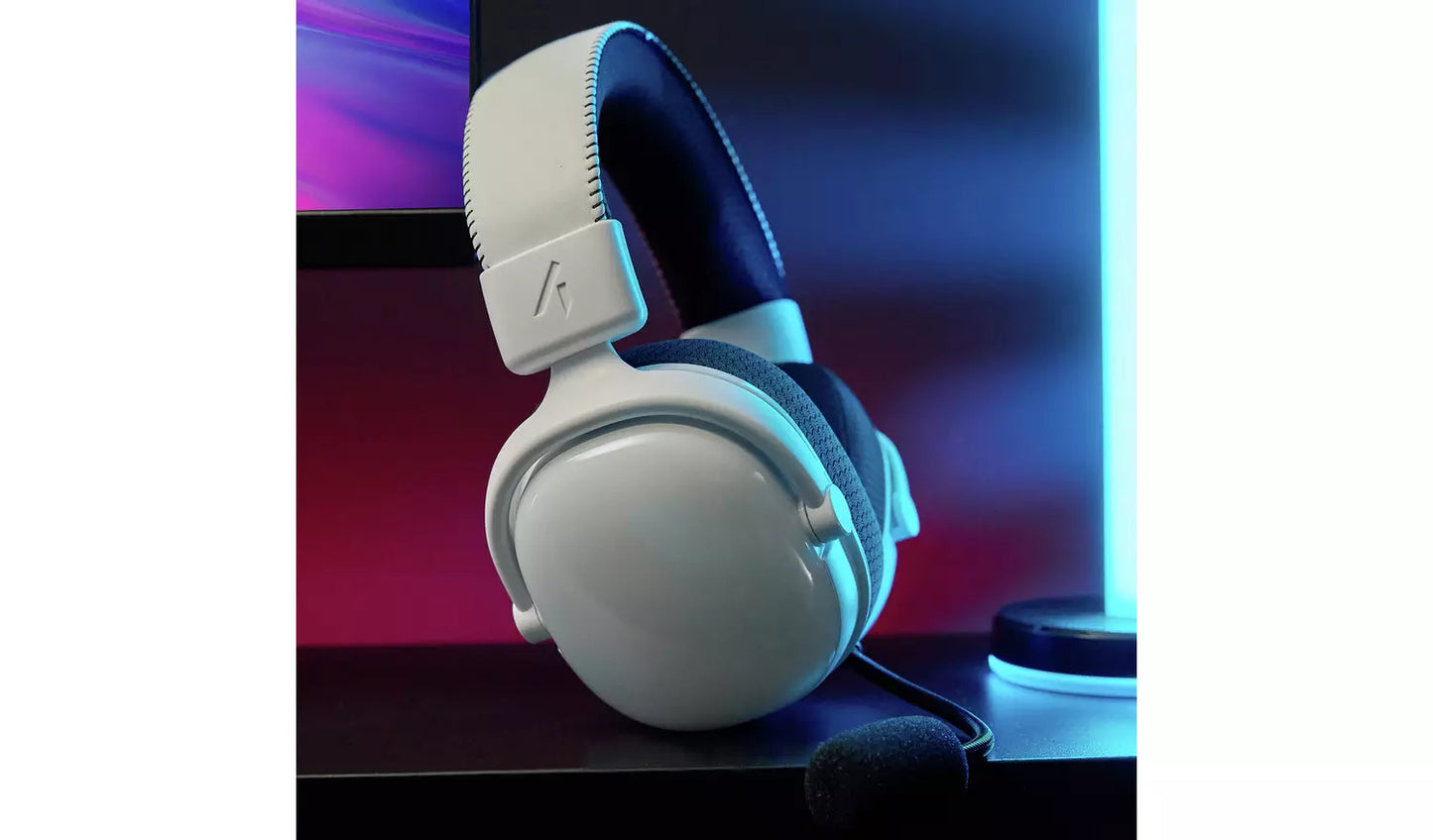 STEALTH Radar Glow RGB Wired Headset - White