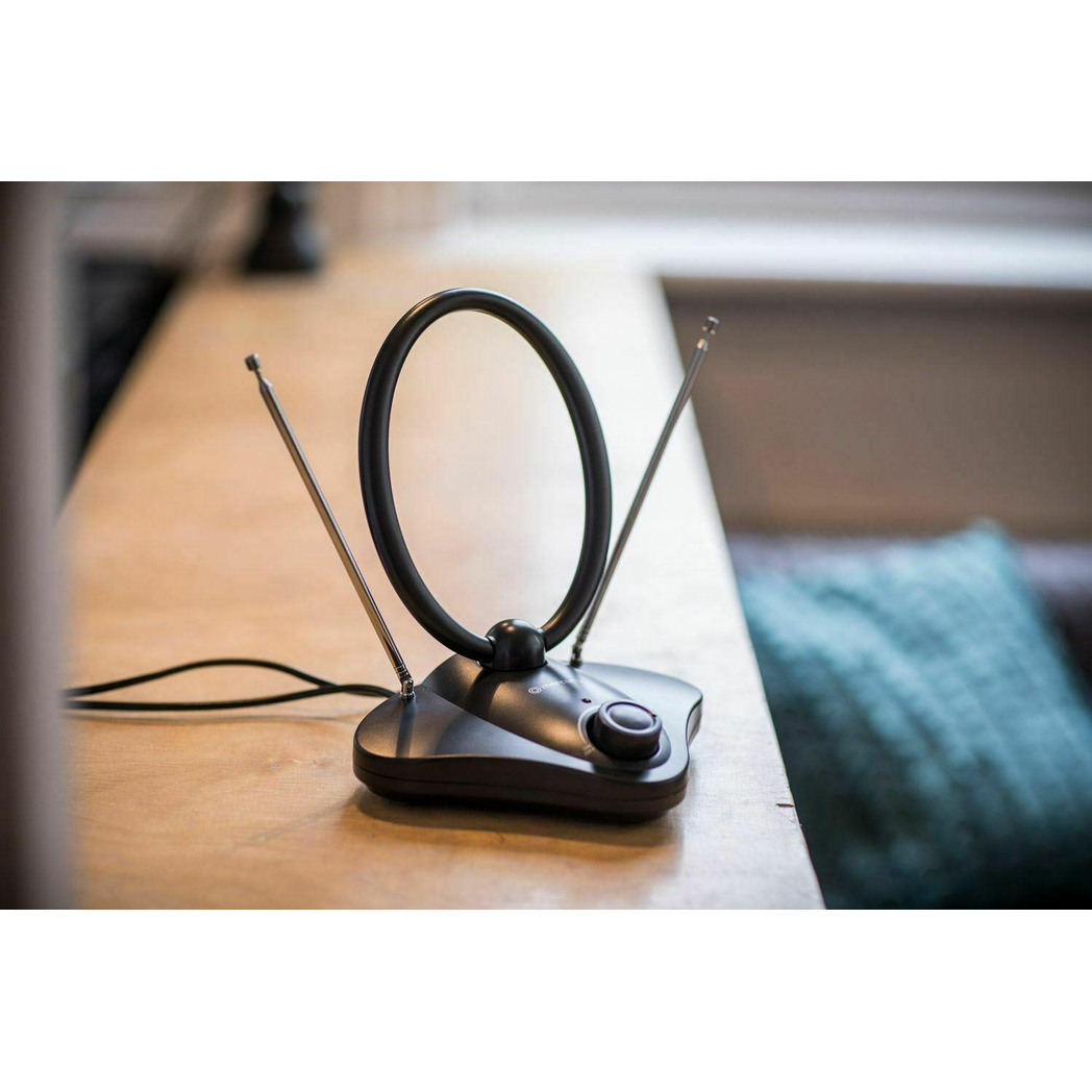 Mercury 120.503 ST36B Indoor Amplified TV/DAB/FM Variable Gain Control Aerial