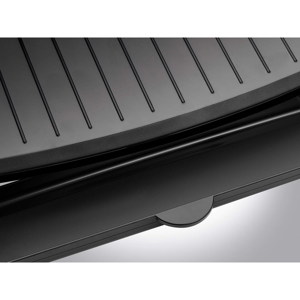 George Foreman 760W Small Electric Fit Grill Black