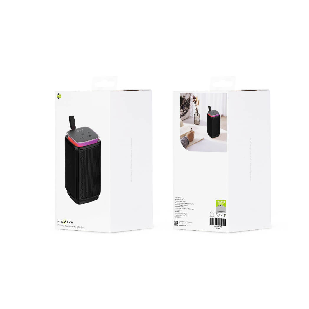 WYEWAVE 4D Deep Bass Wireless Speaker