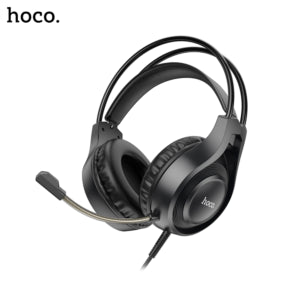 HOCO W106 Tiger Gaming Wired Headset – Black