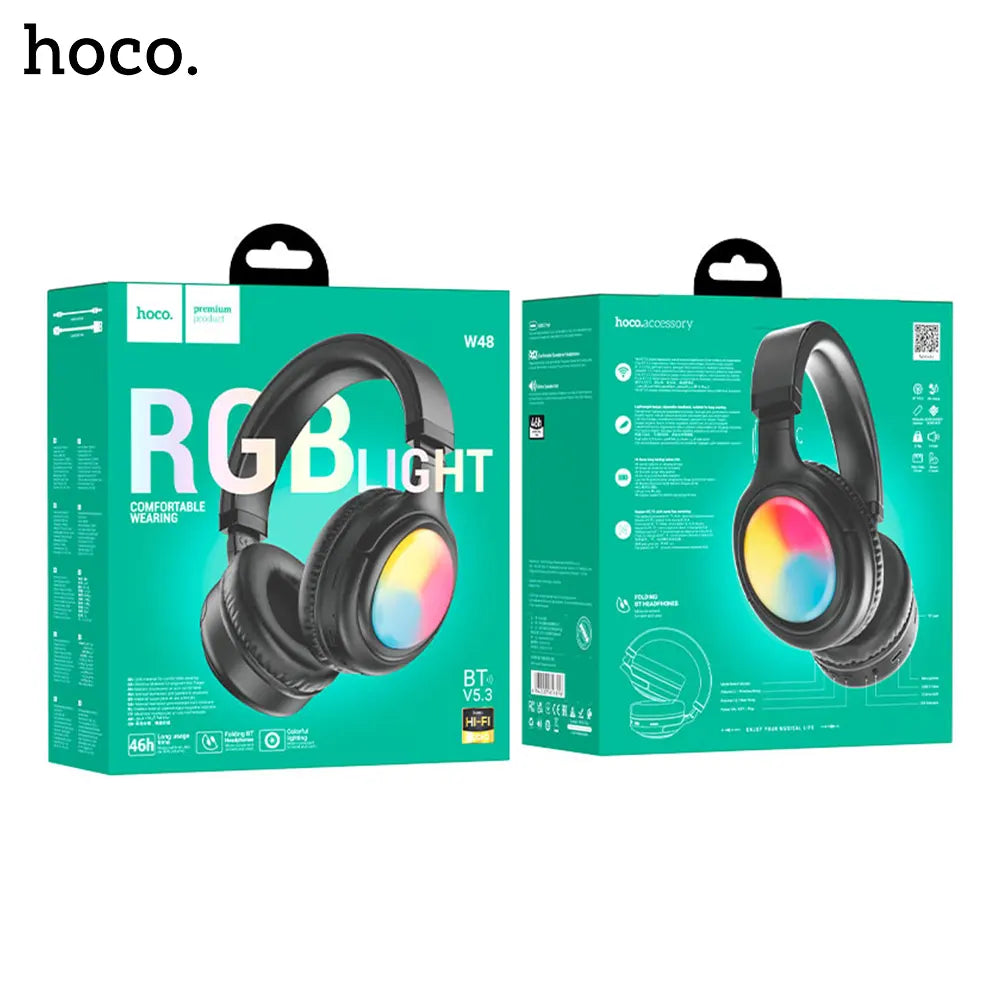 HOCO W48 Focus Wireless Wired Headphones
