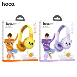 HOCO W61 Voice Children Head Mounted Wired Earphones