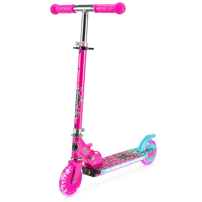 XOOTZ Wild Rider LED Scooter - Pink