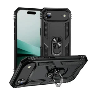 iPhone 17 Air Slim Shockproof Ring Armor Case