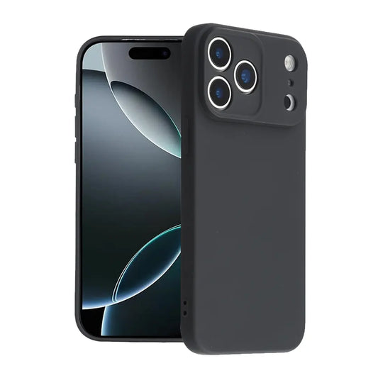 iPhone 17 Pro Camera Lens Black TPU Gel Case