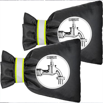 2pcs Outside Tap Cover for Winter Tap Cosy Thickened Jacket Insulated Protector