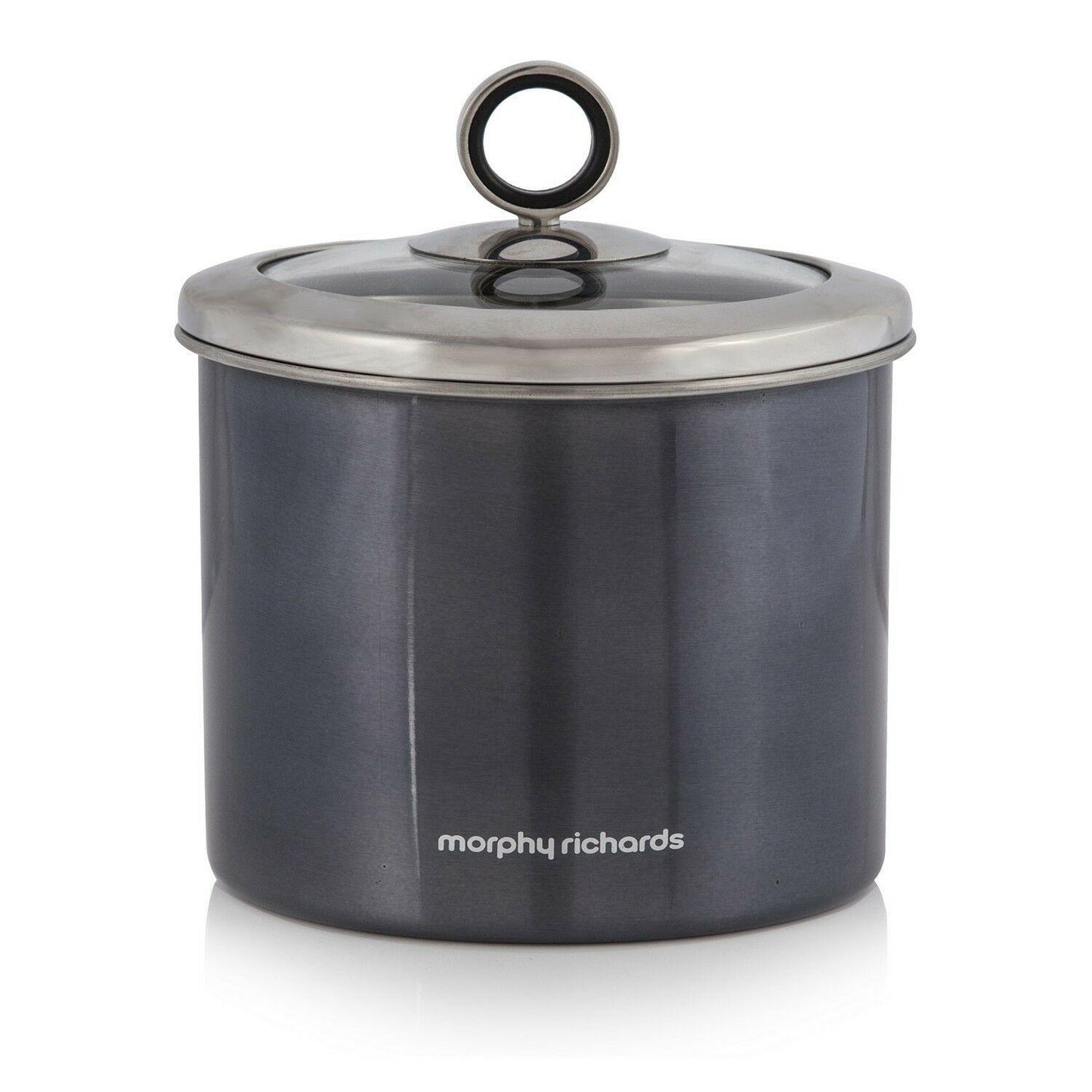 Morphy Richards Small 14cm x 13cm Canister Black 46270