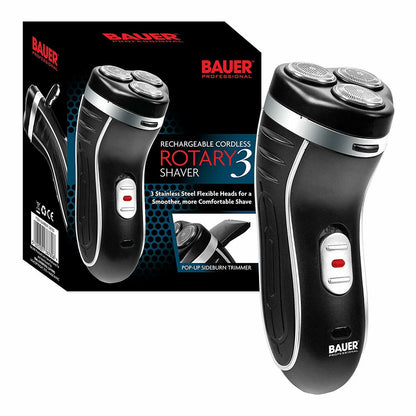 BAUER 3-head Mens Shaver Smooth Action
