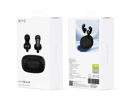 Wye Ultra Open-Earbuds Black