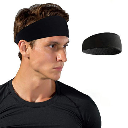 Wireless Bluetooth Headband Sleeping Eye Mask Headphones Headset Music Sports - Black