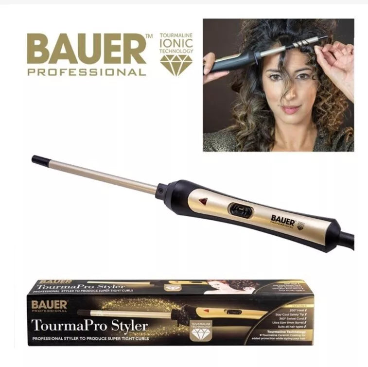 Bauer Professional Tourmaline Ceramic Ultra Slim Pro Styling Wand