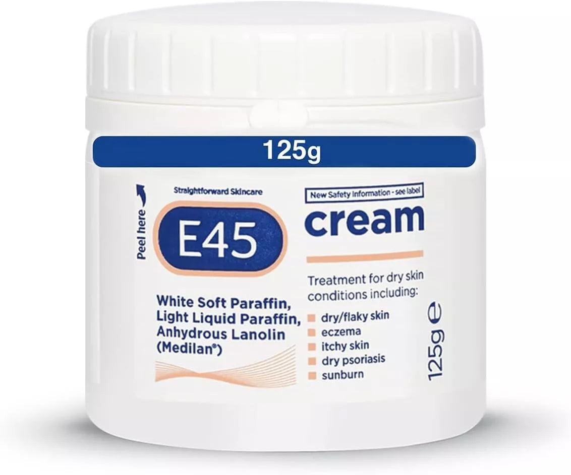E45 Cream Treatment For Dry Skin 125g