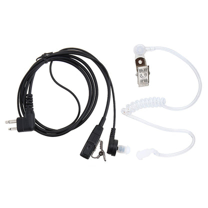 2 PIN Covert Acoustic Tube Earpiece Earphone Earpods for Motorolla