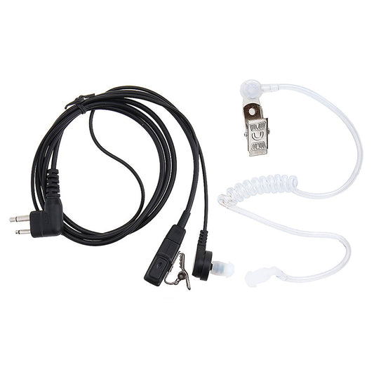 2 PIN Covert Acoustic Tube Earpiece Earphone Earpods for Motorolla