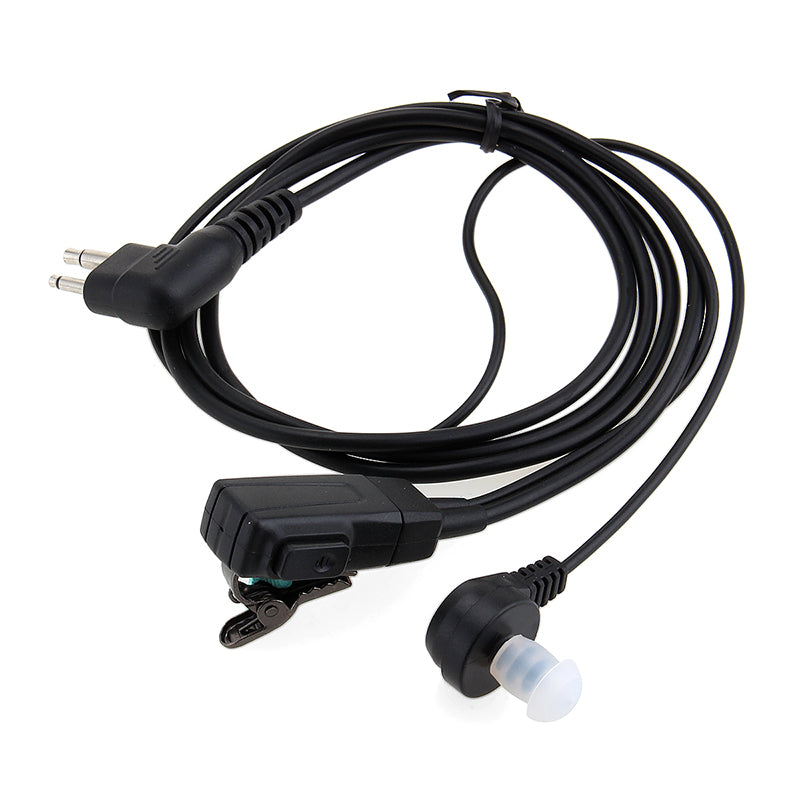 2 PIN Covert Acoustic Tube Earpiece Earphone Earpods for Motorolla