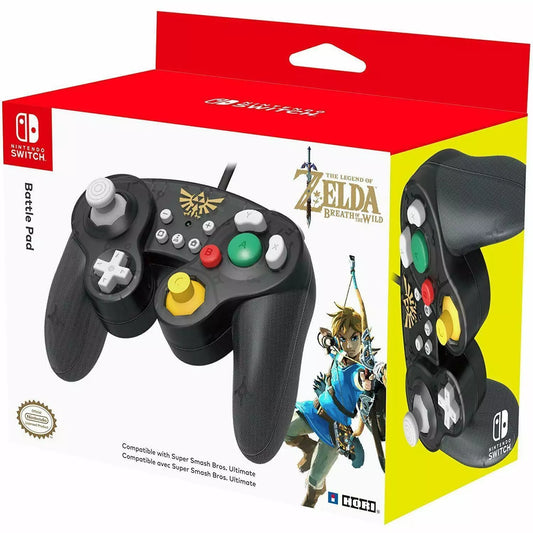 HORI - Officially Licensed Nintendo: Battle Pad Wired Controller - The Legend Of Zelda: Breath Of The Wild (Switch)