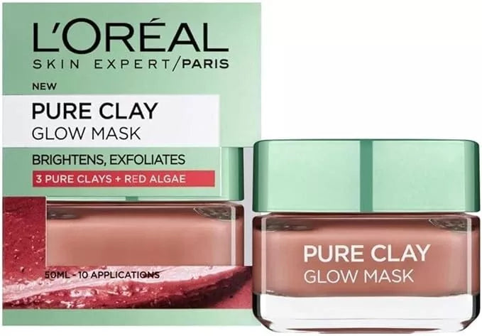 L'Oreal Paris Pure Clay Mask Red Algae 50ml